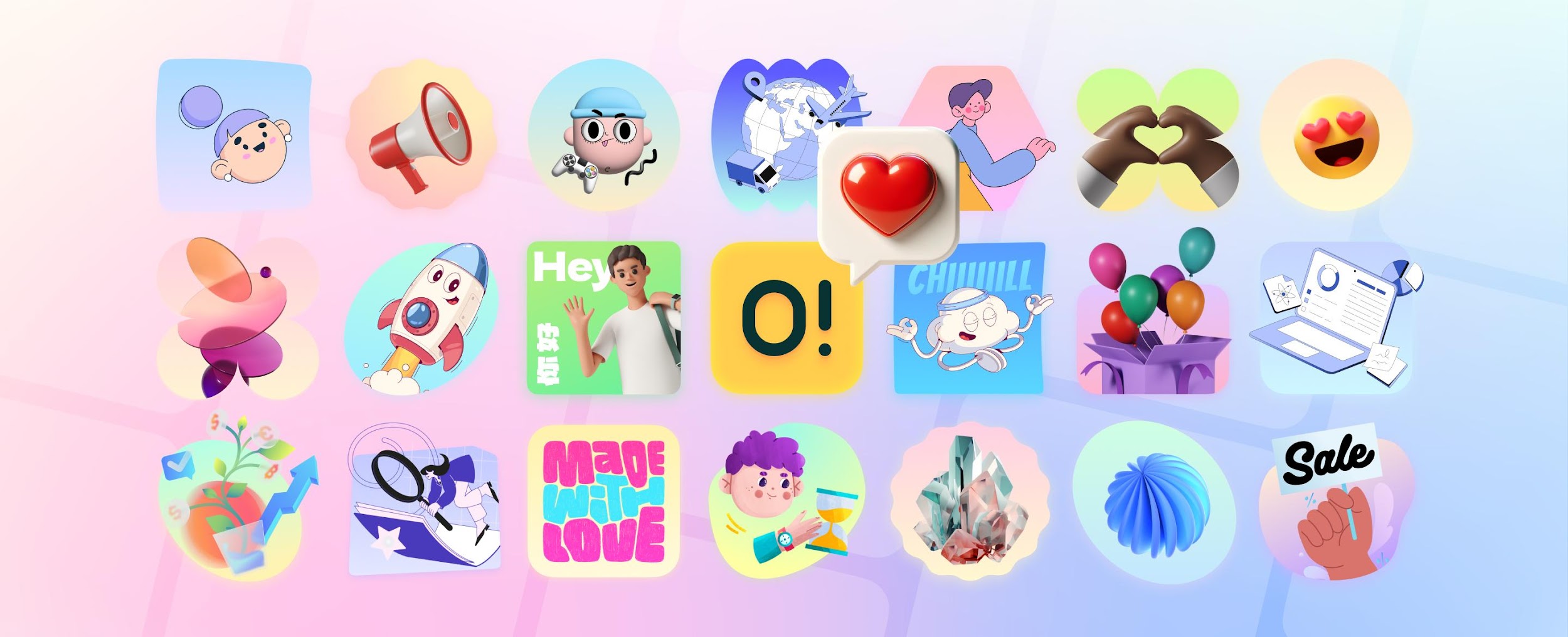 Curating a Custom App Experience From Stock Visuals